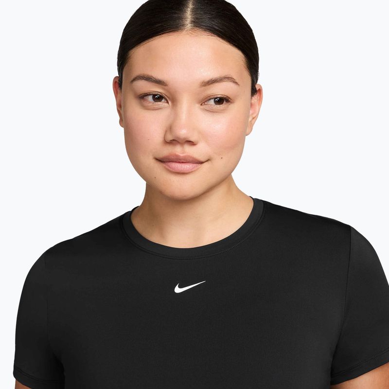 Жіноча футболка Nike One Classic Dri-Fit black/white 3