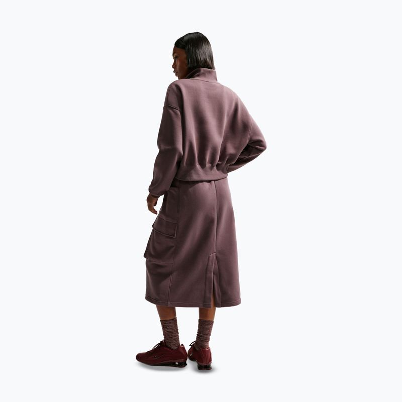 Кофта жіноча Nike Sportswear Phoenix Fleece 1/2 Zip Cropped tattoo/sail 3