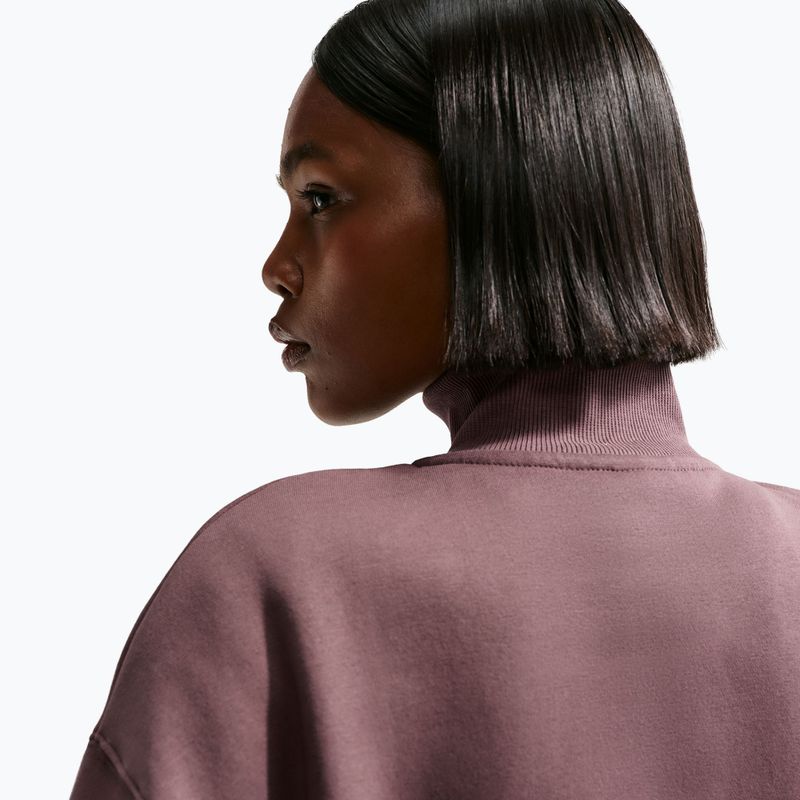 Кофта жіноча Nike Sportswear Phoenix Fleece 1/2 Zip Cropped tattoo/sail 5