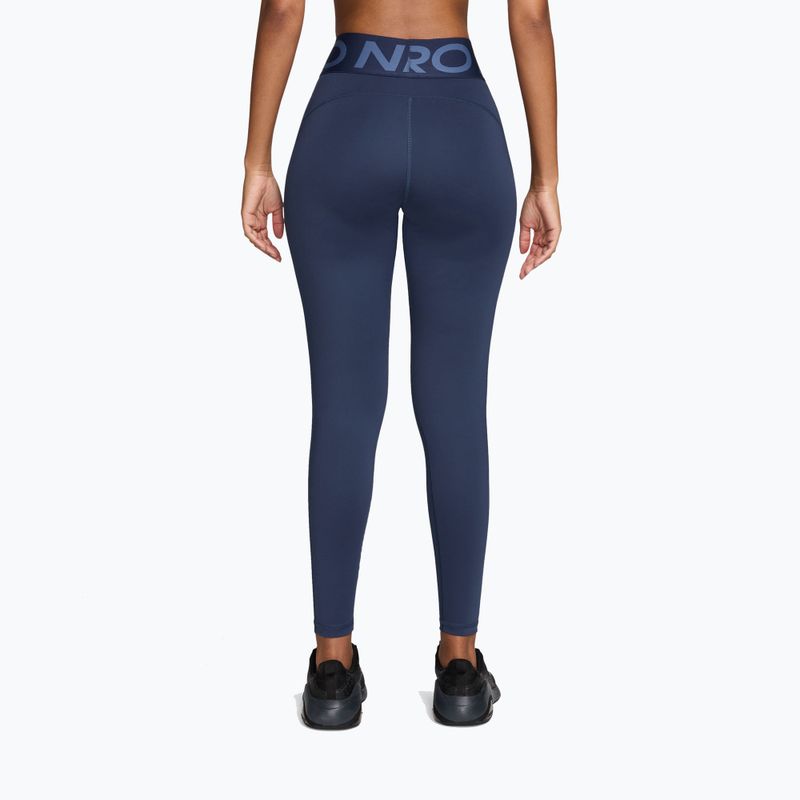 Жіночі легінси Nike Pro Sculpt midnight navy/white 2