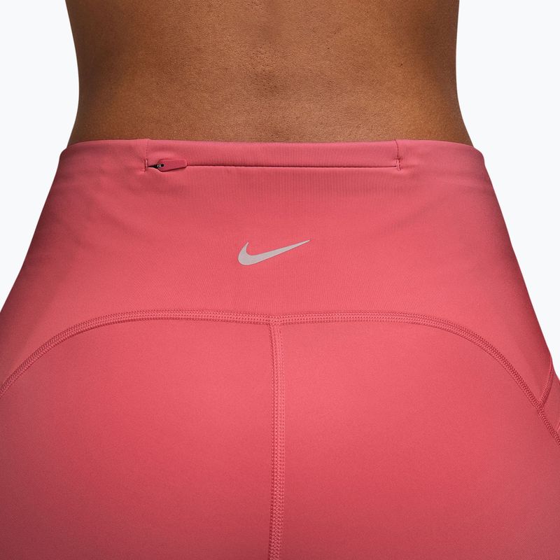 Шорти для бігу жіночі Nike Swift High-Waisted 4" sea coral 4