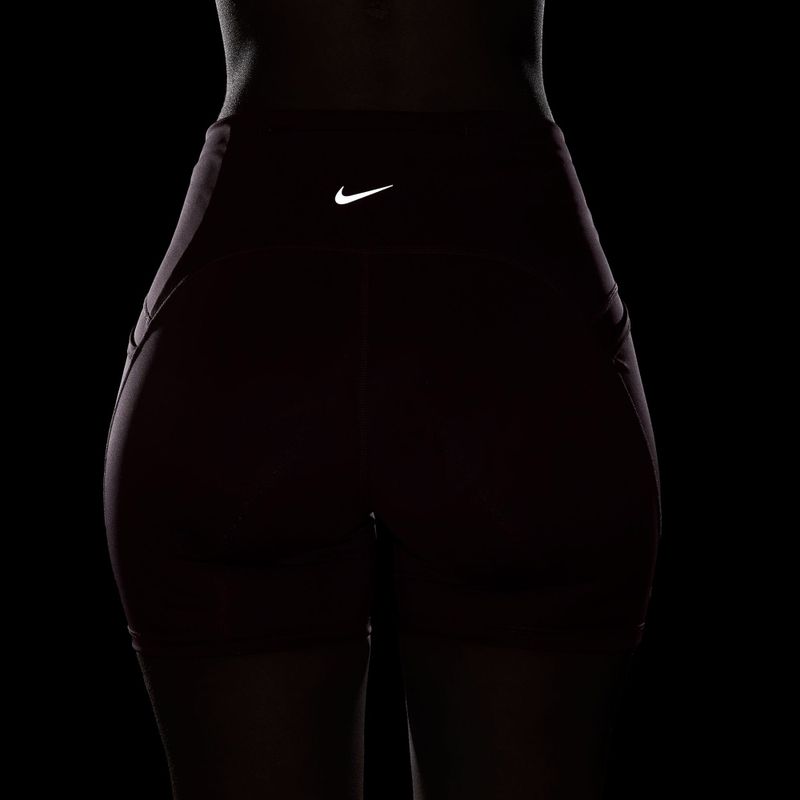 Шорти для бігу жіночі Nike Swift High-Waisted 4" tattoo 5