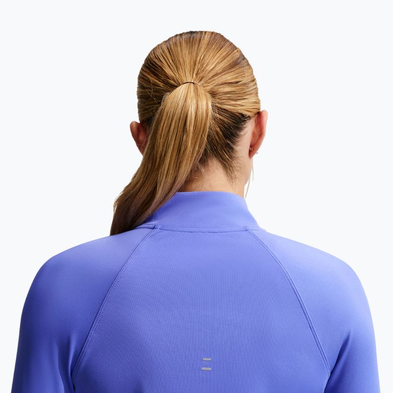 Кофта для бігу жіноча Nike Tempo Dri-Fit 1/4 Zip sapphire 4