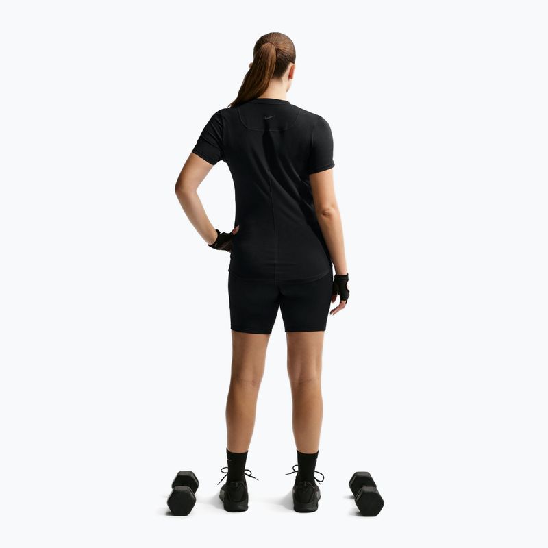Шорти жіночі Nike One Maternity High-Waisted 8" black/white 3