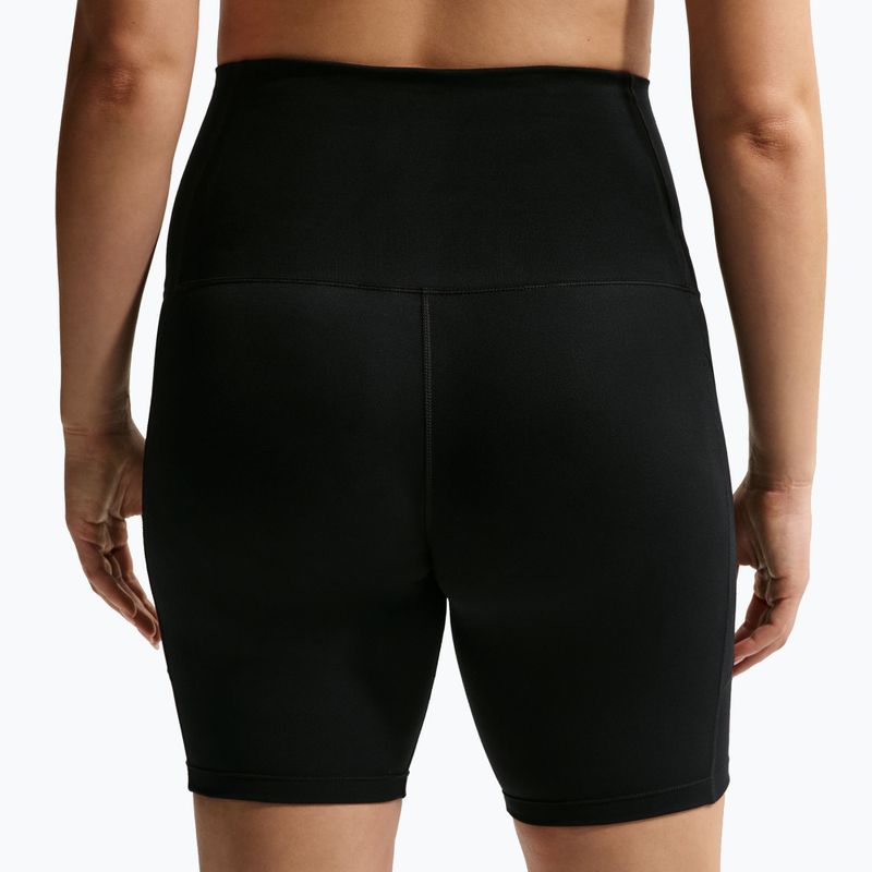 Шорти жіночі Nike One Maternity High-Waisted 8" black/white 6