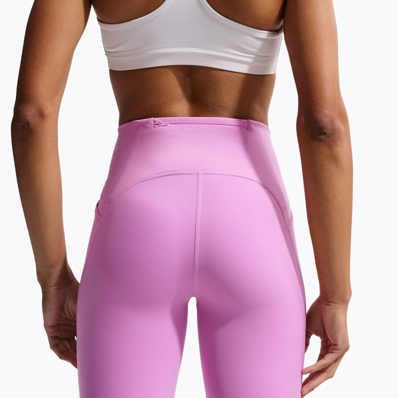Лосини для бігу жіночі Nike Swift 7/8 light magenta 7