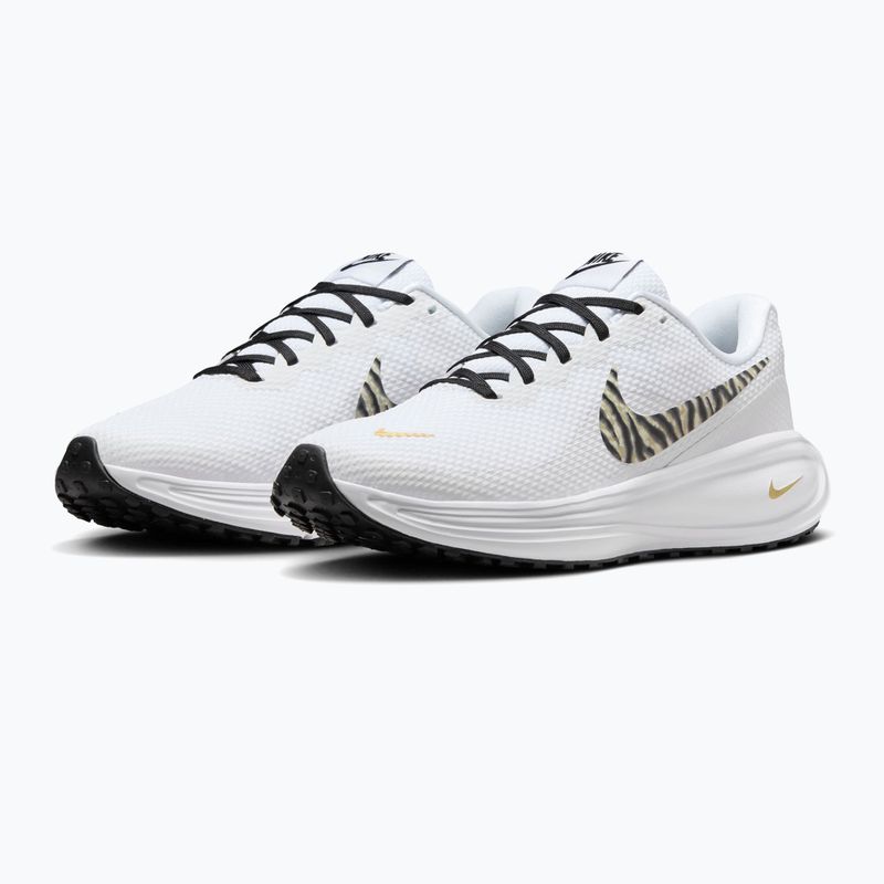 Кросівки для бігу жіночі Nike Revolution 8 white/metallic gold/black 3