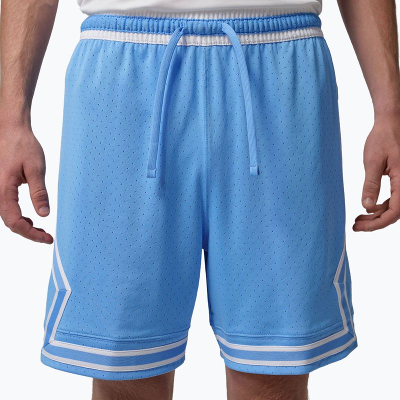 Чоловічі баскетбольні шорти Jordan Mesh Diamond 4" university blue/white/white