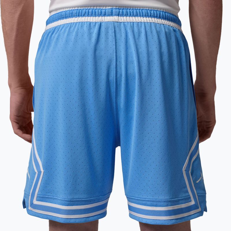 Чоловічі баскетбольні шорти Jordan Mesh Diamond 4" university blue/white/white 3