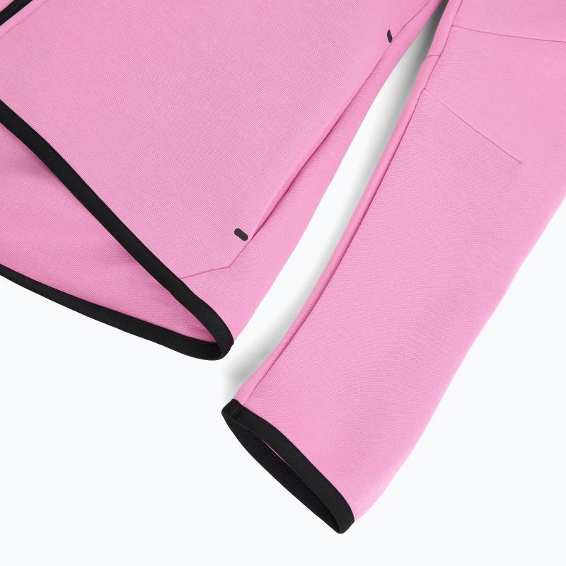Кофта жіноча  Nike Sportswear Tech Fleece Windrunner light magenta/black 7