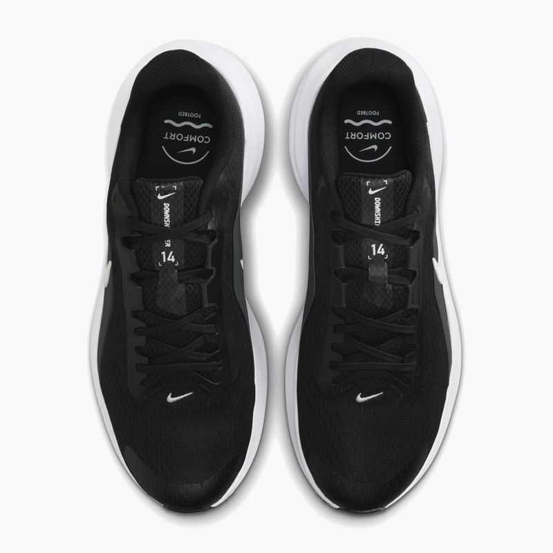 Чоловічі бігові кросівки Nike Downshifter 14 black/anthracite/wolf grey/white 7