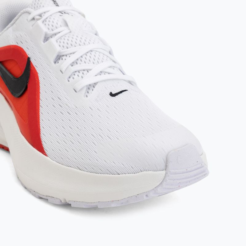 Кросівки для бігу чоловічі Nike Downshifter 14 white/summit white/bright crimson/black 7