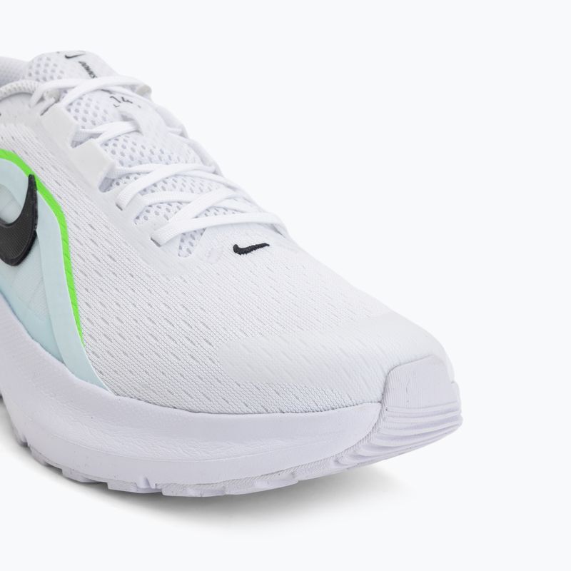 Кросівки для бігу чоловічі Nike Downshifter 14 white/glacier blue/green strike/black 7