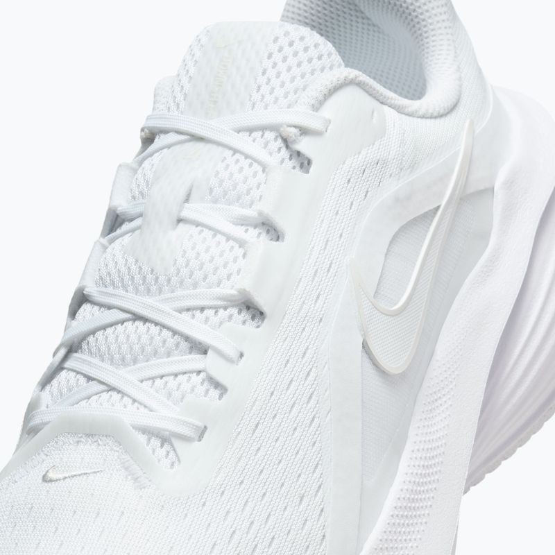 Кросівки для бігу чоловічі Nike Downshifter 14 white/white 15