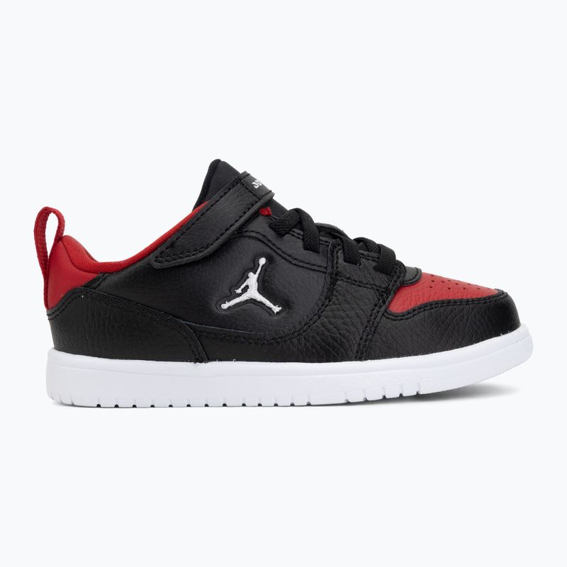 Дитяче взуття Jordan Court Connect Low black/gym red/white 2
