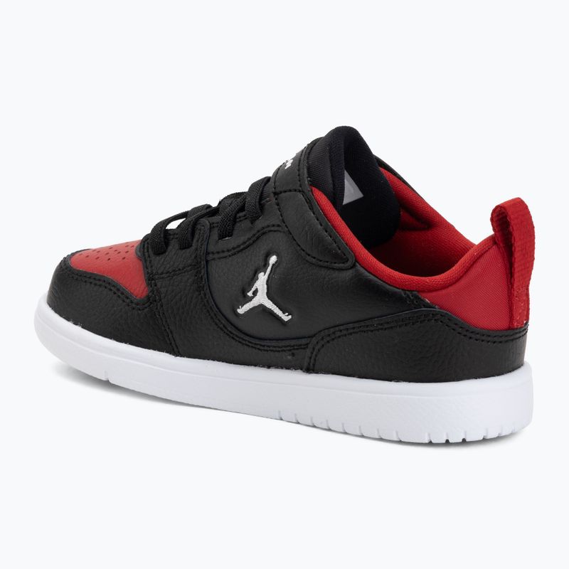Дитяче взуття Jordan Court Connect Low black/gym red/white 3
