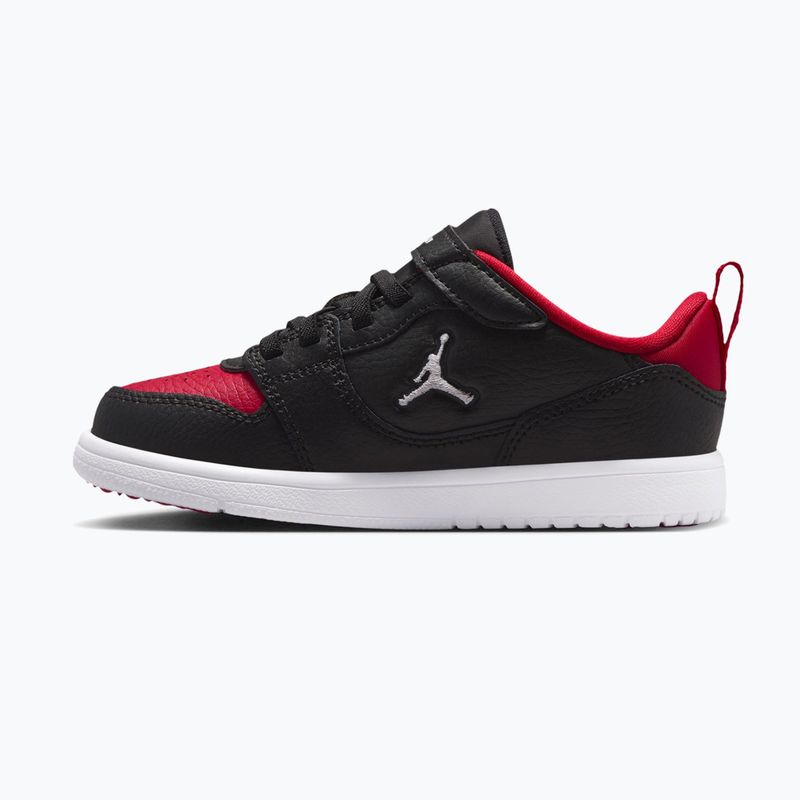 Взуття дитяче Nike Jordan Court Connect Low black/gym red/white 2