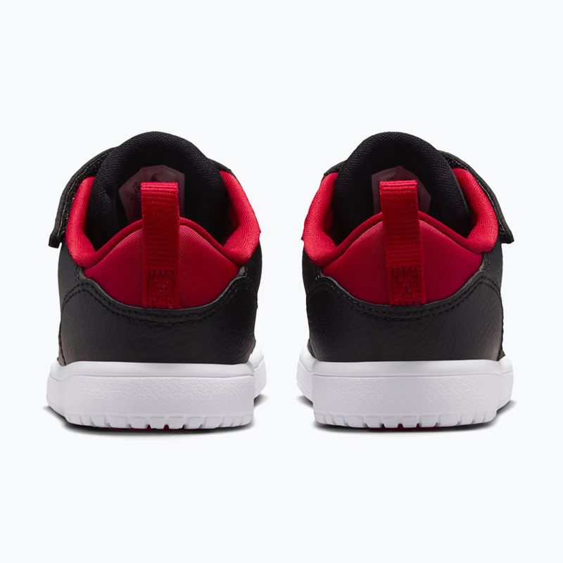 Взуття дитяче Nike Jordan Court Connect Low black/gym red/white 4