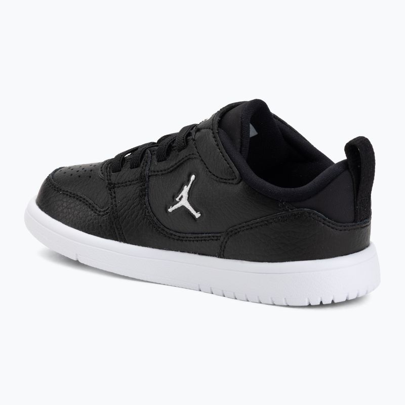 Дитяче взуття Jordan Court Connect Low black/white 3