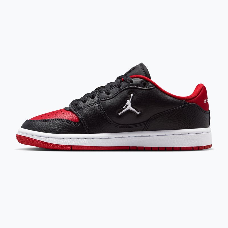 Взуття дитяче Nike Jordan Court Connect Low black/gym red/white 2