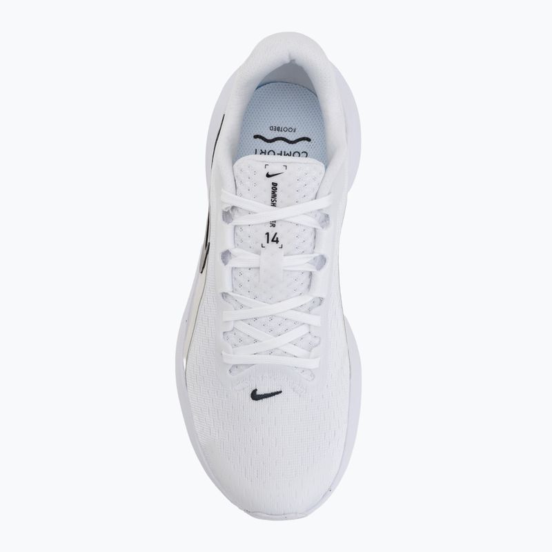 Кросівки для бігу жіночі Nike Downshifter 14 white/platinum tint/anthracite/black 5