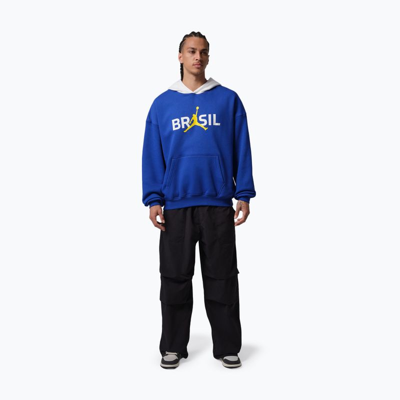 Кофта чоловіча  Jordan Brooklyn Fleece old royal/white 2