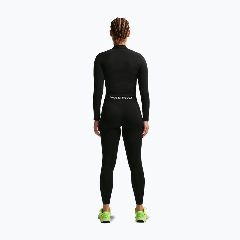 Кофта тренувальна жіноча Nike Pro Seamless black 3