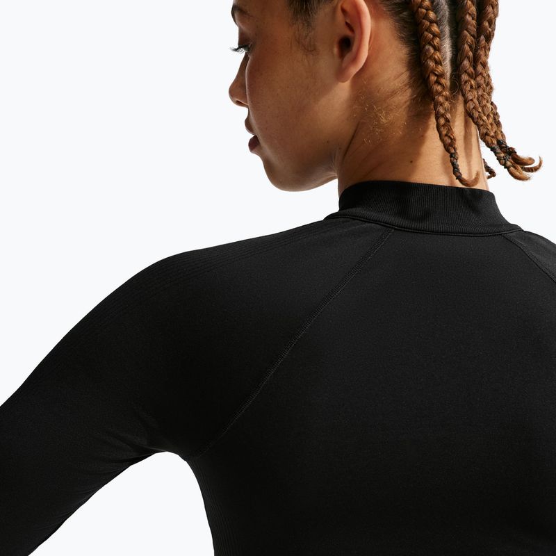 Кофта тренувальна жіноча Nike Pro Seamless black 4