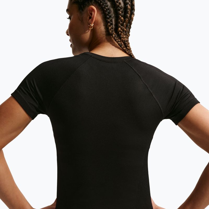 Футболка для тренувань жіноча Nike Pro Seamless Dri-Fit black 5