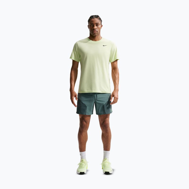 Шорти чоловічі Nike Pro Training Dri-Fit 6" mineral slate/faded spruce/green strike 2