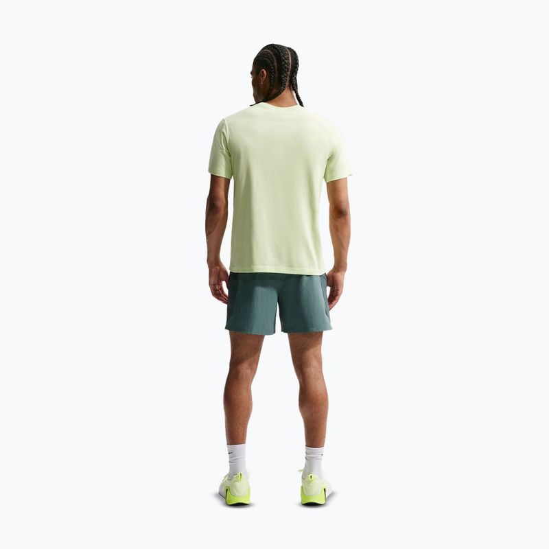 Шорти чоловічі Nike Pro Training Dri-Fit 6" mineral slate/faded spruce/green strike 3