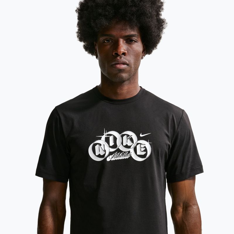 Футболка для тренувань чоловіча Nike Hyverse Dri-Fit Training black/white 4