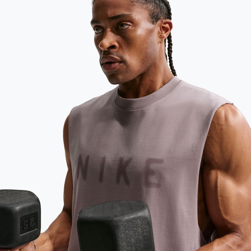 Футболка для тренувань чоловіча Nike Athletic Club Dri-Fit light violet ore/light violet ore 6