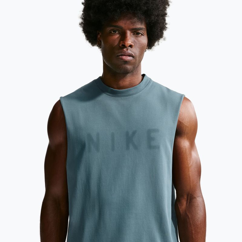 Футболка для тренувань чоловіча Nike Athletic Club Dri-Fit mineral slate/mineral slate 4