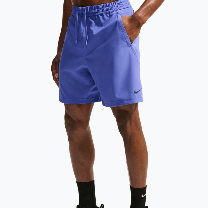 Шорти для тренувань чоловічі Nike Form Dri-Fit Versatile 7" persian violet/black 4