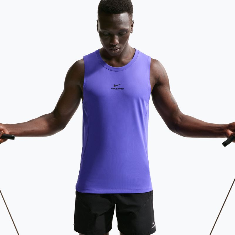 Футболка для тренувань чоловіча Nike Pro Training Dri-Fit persian violet/black 6