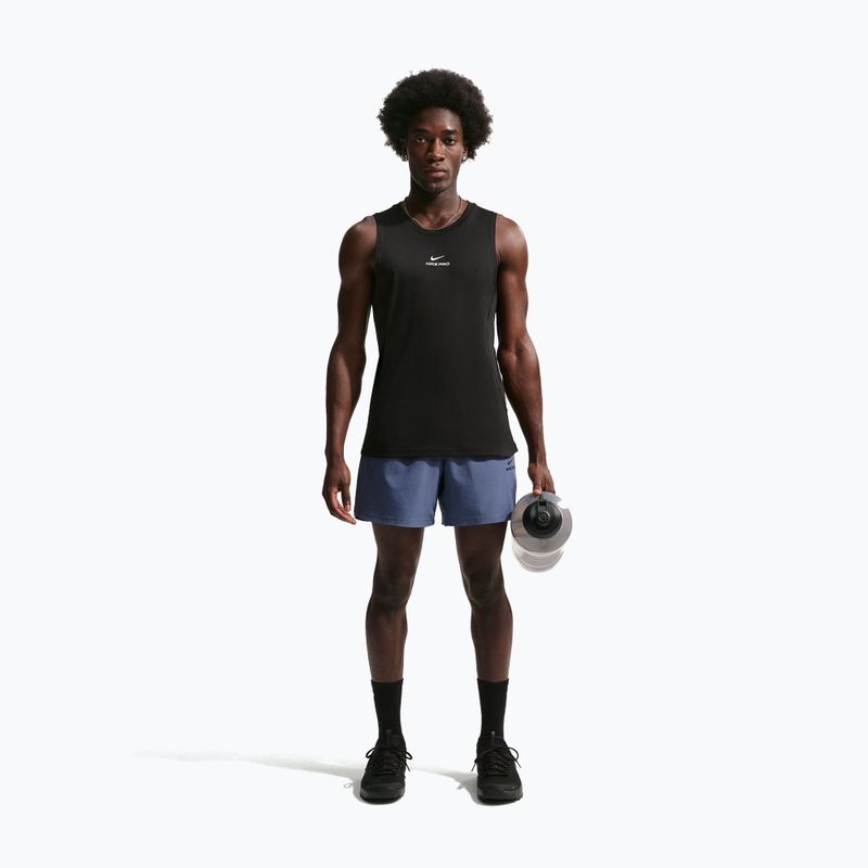 Футболка для тренувань чоловіча Nike Pro Training Dri-Fit black/white 2