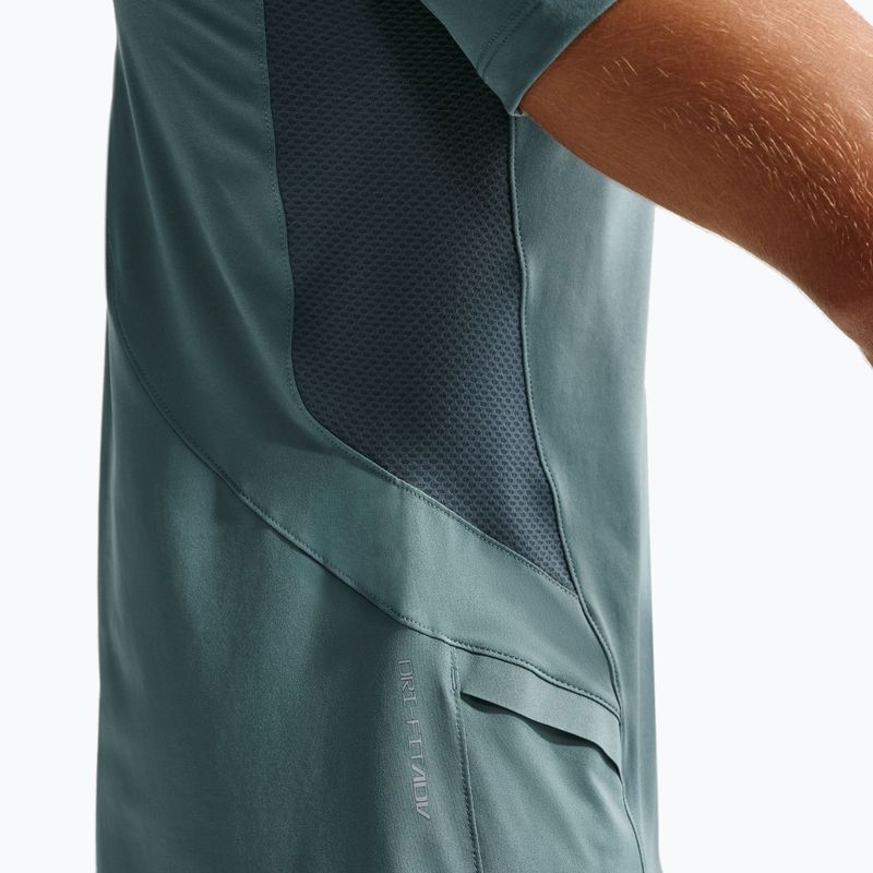 Футболка для тренувань чоловіча Nike Pro Training Dri-Fit mineral slate/faded spruce/green strike 7