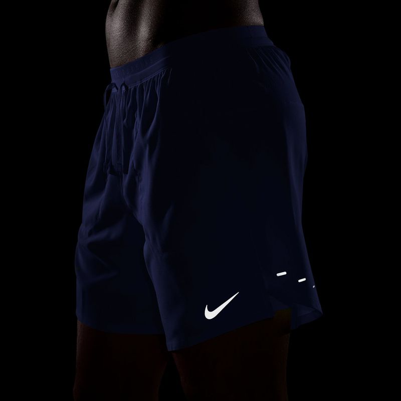 Шорти для бігу чоловічі Nike Stride Dri-Fit 2in1 7" lapis 8