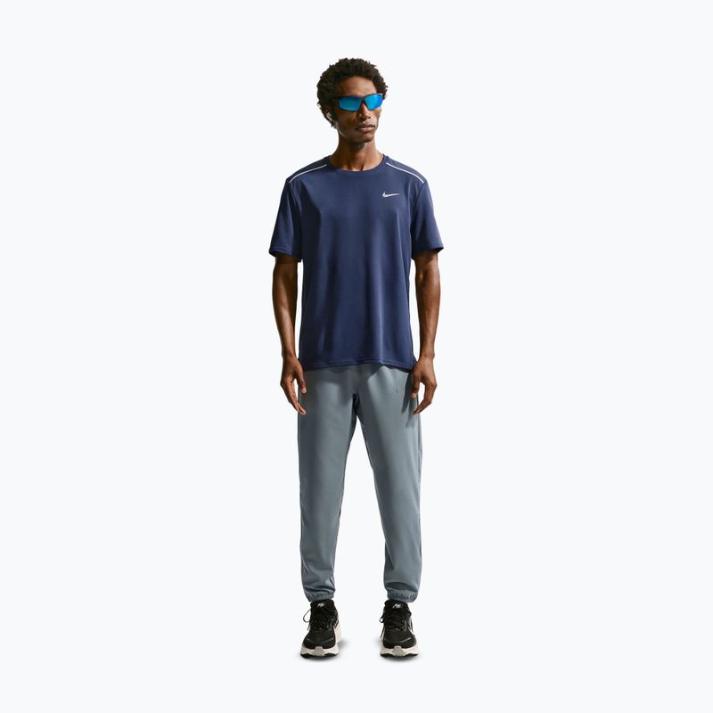 Футболка для бігу чоловіча Nike Miler Dri-Fit UV midnight navy 2