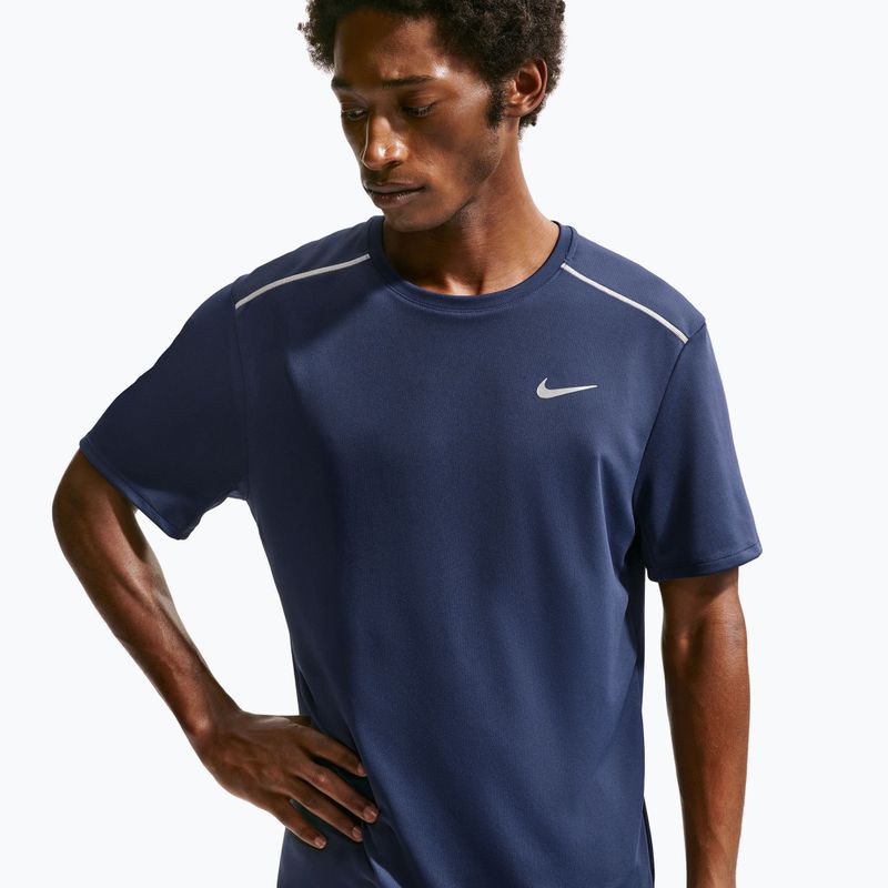 Футболка для бігу чоловіча Nike Miler Dri-Fit UV midnight navy 4