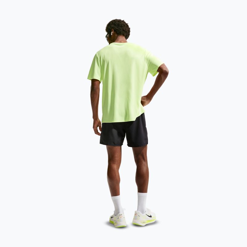 Шорти для бігу чоловічі Nike Miler Dri-Fit 2in1 5" black/black 3