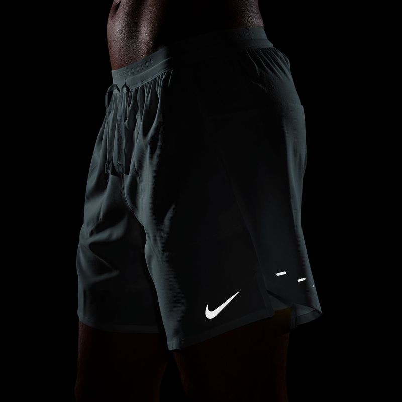 Шорти для бігу чоловічі Nike Stride Dri-Fit 2in1 7" mineral slate 7