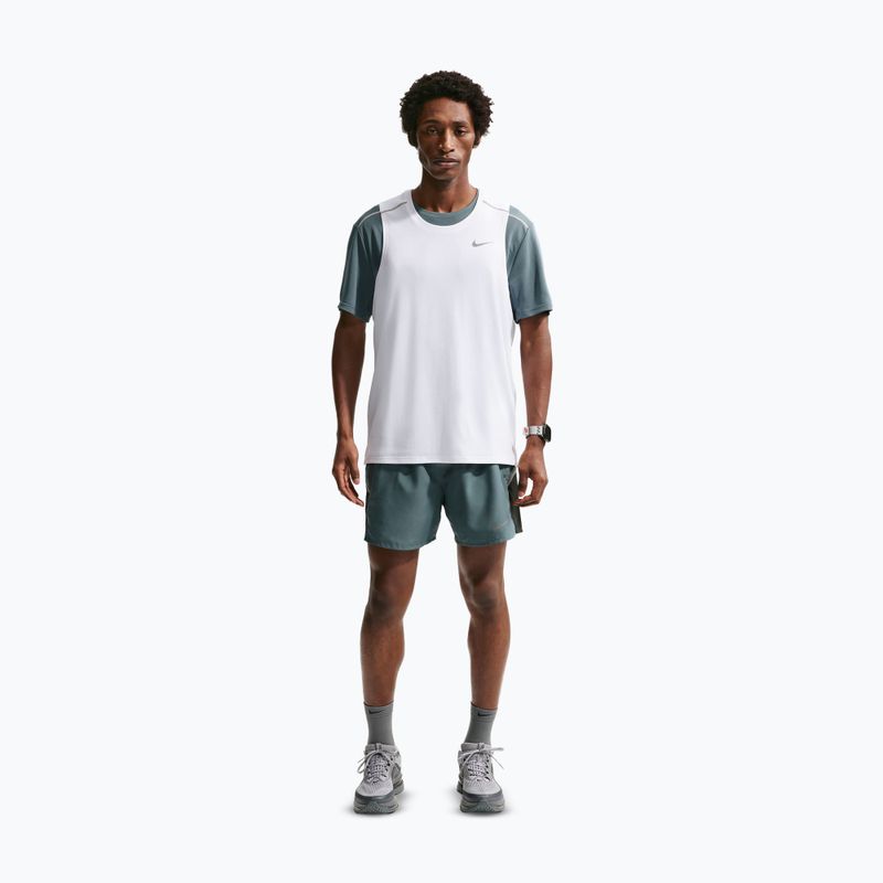 Шорти для бігу чоловічі Nike Miler Dri-Fit 2in1 5" mineral slate 2