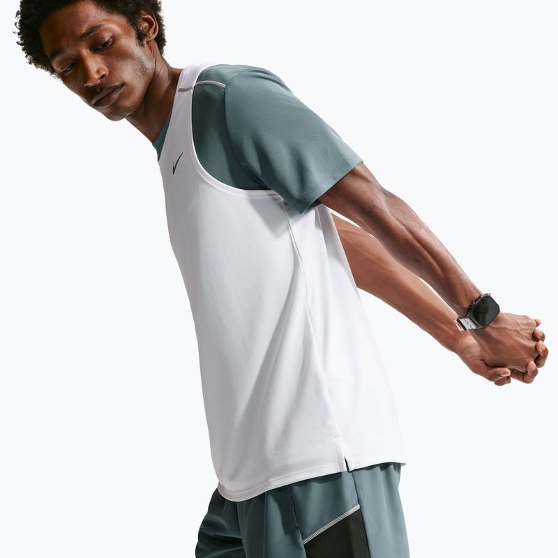 Шорти для бігу чоловічі Nike Miler Dri-Fit 2in1 5" mineral slate 4