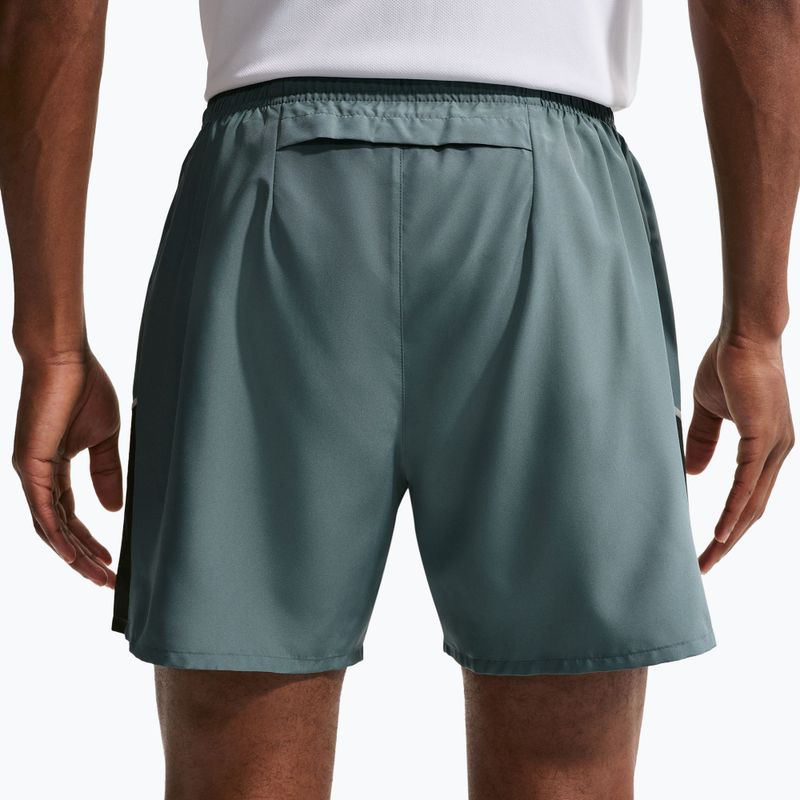 Шорти для бігу чоловічі Nike Miler Dri-Fit 2in1 5" mineral slate 6