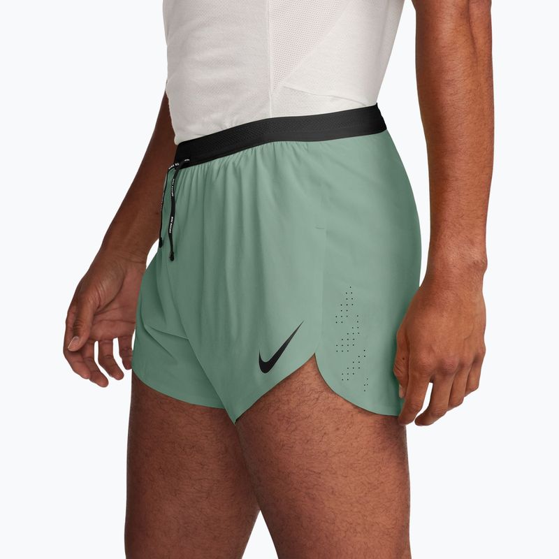 Шорти для бігу чоловічі Nike AeroSwift Dri-Fit ADV 4" steam/black 3