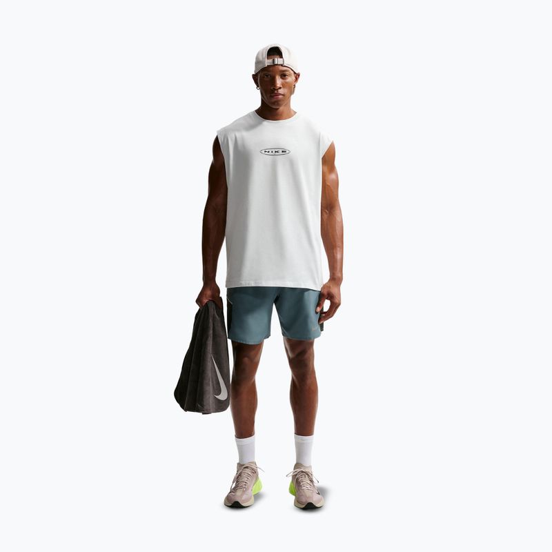 Шорти для бігу чоловічі Nike Miler Dri-Fit Brief Lined7" mineral slate 2