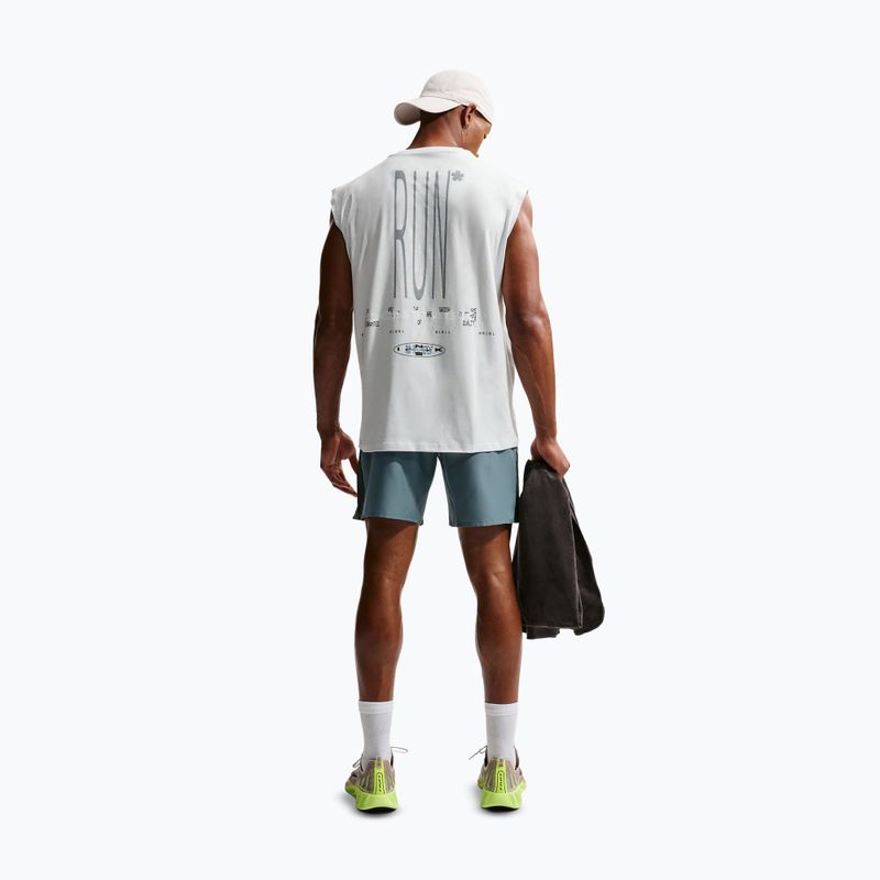 Шорти для бігу чоловічі Nike Miler Dri-Fit Brief Lined7" mineral slate 3