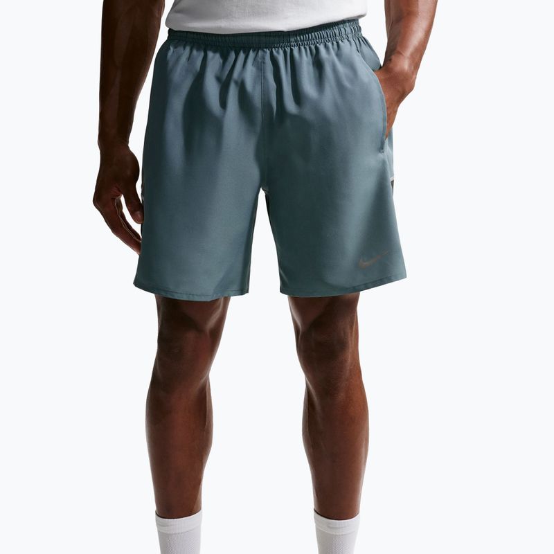 Шорти для бігу чоловічі Nike Miler Dri-Fit Brief Lined7" mineral slate 5